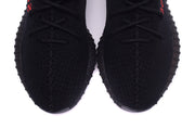 Yeezy 350 V2 Black Knit Low-Top Sneakers