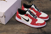 Nike Air Jordan 1 Low Red White Black Sneakers