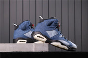 Jordan Air Jordan 6 Washed Denim Sneakers