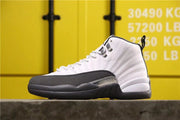 Air Jordan 12 Retro Dark Grey Sneakers White Black