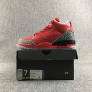 Jordan Air Jordan 3 Retro OG Red High-Top Sneakers