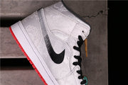 Air Jordan 1 Mid Edison Chen White Silk CU2804-100 Sneakers