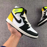 Jordan Air Jordan 1 High OG Volt Gold Sneakers Black White