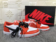 Nike Air Jordan 1 Low White Orange Sneakers CZ0790-801