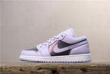 Air Jordan 1 Low Oxygen Purple Sneakers 554723-505