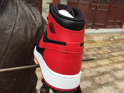 Air Jordan 1 High Black Red White Sneakers