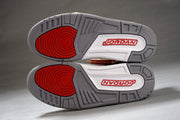 Jordan Air Jordan 3 White Black High-Top Sneakers