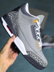 Jordan 3 Gray Cement Men’s Sneakers