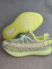 Yeezy 350 V2 Knit Sneakers in Lime Green and Mint