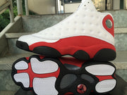 Air Jordan 13 Sneakers White Red Black
