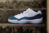 Air Jordan 11 Low Navy Snakeskin Sneakers