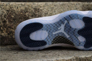 Air Jordan 11 Low Navy Snakeskin Sneakers