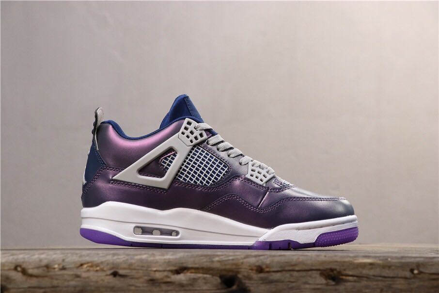 Air Jordan 4 Retro SE GS Moonsoon Blue Sneakers