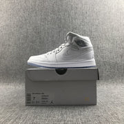 Air Jordan 1 Mid Unite Totale White Sneakers CI9100-100