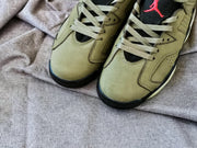 Jordan 6 TS 3M Olive High-Top Sneakers