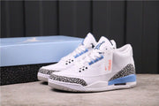 Jordan Air Jordan 3 True Blue Sneakers White Blue