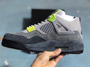 Jordan 4 Retro Gray Green Sneakers