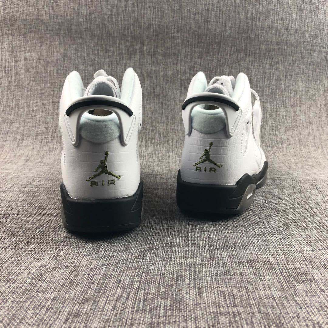 Jordan Air Jordan 6 Alligator White Black Sneakers