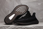 Yeezy Boost 350 V2 Black Knit Sneakers