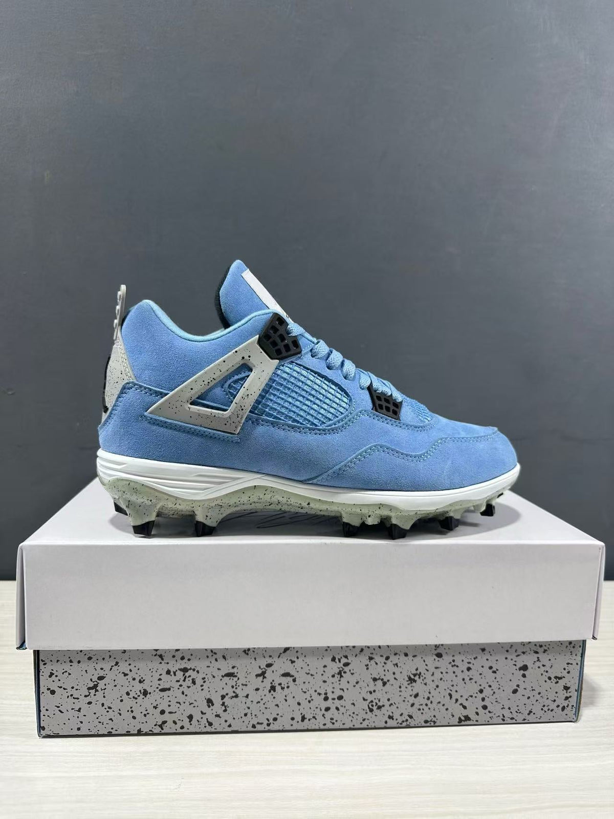Jordan Air Jordan 4 University Blue Cleats CT8572-400
