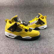 Jordan Air Jordan 4 Lightning Yellow Black Sneakers