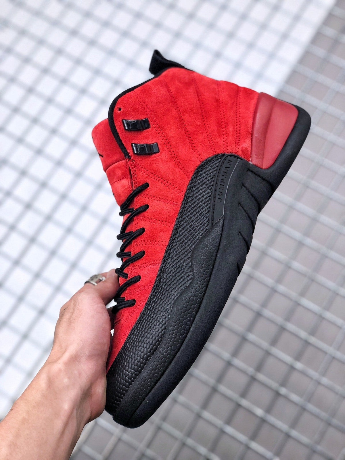 Jordan Air Jordan 12 Reverse Flu Game Red Black CT8013-602
