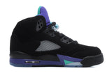 Jordan Air Jordan 5 Black Purple High-Top Sneakers 440892-007