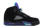 Jordan Air Jordan 5 Black Purple High-Top Sneakers 440892-007