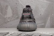 Yeezy 350 V2 Black and Gray Zebra Sneakers