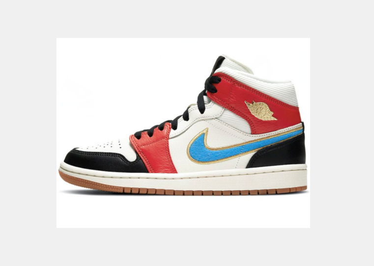 Jordan High-Top Sneakers White Red Black Blue DC1426-100