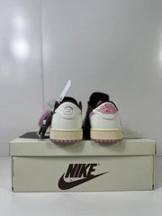 Jordan 1 Low Travis Scott Brown White Pink DZ4137-206