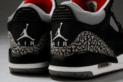 Jordan Air Jordan 3 Black Grey Red High-Top Sneakers