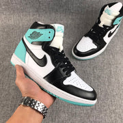 Jordan Air Jordan 1 High Mint Green Black White Sneakers