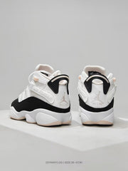 Jordan 8 Sneakers White Black Pink
