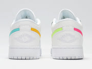 Nike Air Jordan 1 Low White Multicolor CW7035-100 Sneakers