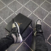 Air Jordan 1 High Shadow Black and Grey Sneakers