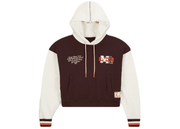 Jordan x Maison Chateau Rouge Women's Fleece Top Hoodie Brown