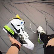 Jordan Air Jordan Legacy 312 High-Top Sneakers White Black Volt