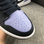 Jordan 1 Mid Sneakers Deep Blue Toe 554724-445