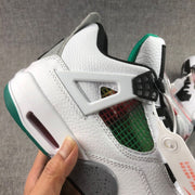 Jordan Air Jordan 4 Rasta White Green Sneakers