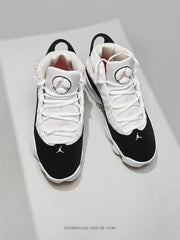 Jordan 8 Sneakers White Black Pink