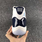 Jordan 11 Georgetown Navy High-Top Sneakers