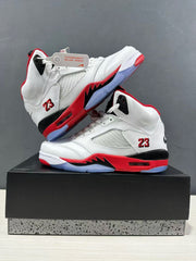 Jordan Air Jordan 5 Fire Red White Black HQ7978-101