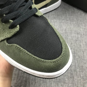 Air Jordan 1 Mid Sneakers Olive Green BQ6472-030