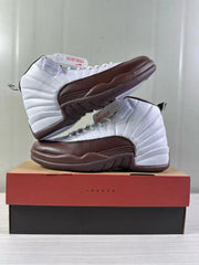 Jordan Air Jordan 12 Retro White Brown FZ5026-100 Sneakers