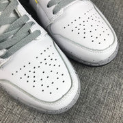 Air Jordan 1 Retro High OG White Grey Dot Sneakers