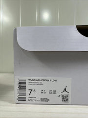 Jordan Air Jordan 1 Low Bordeaux White DC0774-161