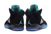 Jordan Air Jordan 5 Black Purple High-Top Sneakers 440892-007