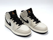 Jordan 1 Retro High OG Sneakers in Light Smoke Grey and Black