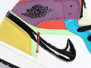 Air Jordan 1 High Sneakers Multicolor CW1140-100